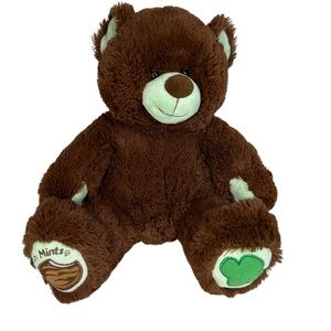Build A Bear‎ GIRL SCOUTS THIN MINTS Brown Green Teddy Bear 12” Plush